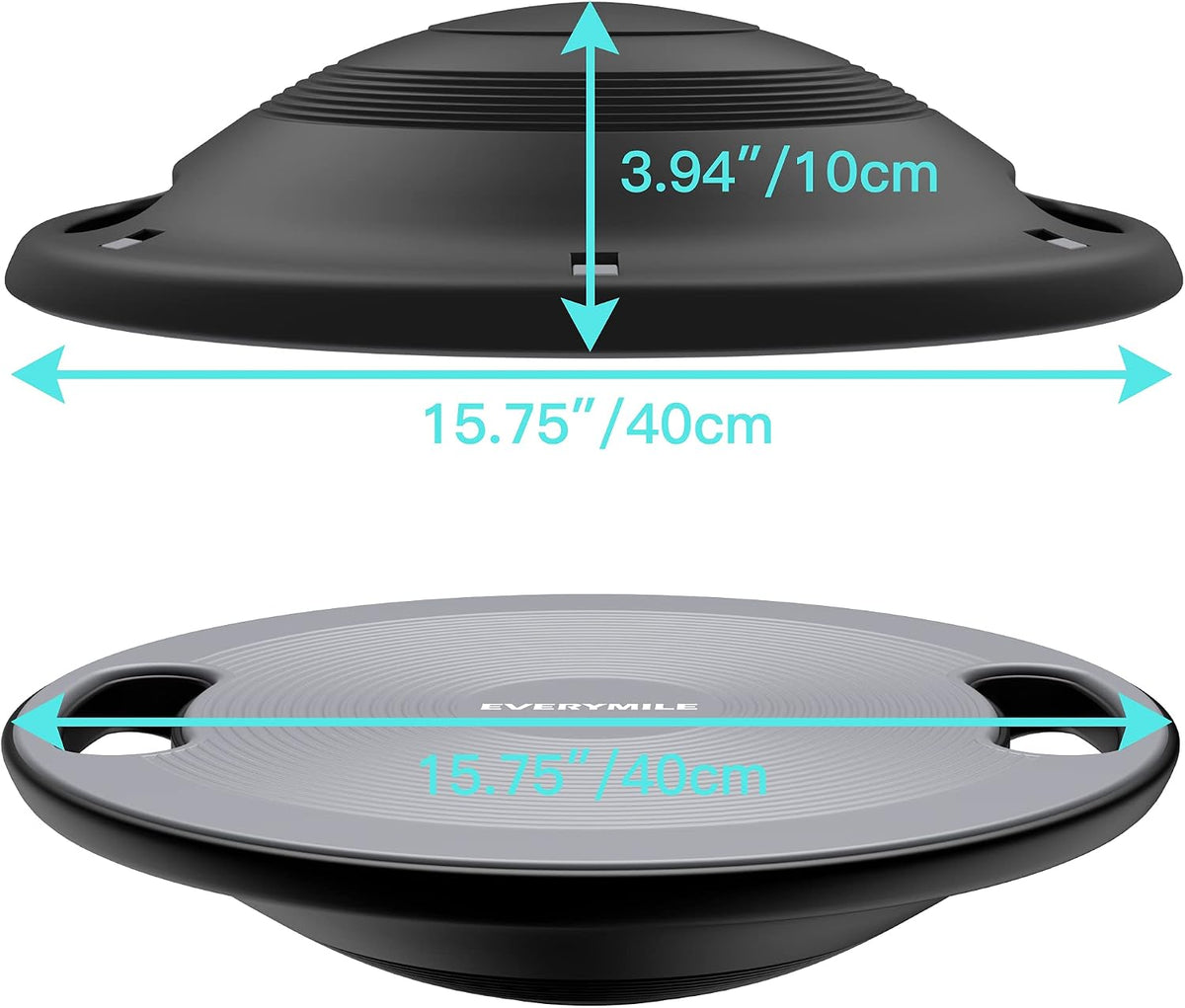 Wobble Exercise Balance Board, No-Skid Surface